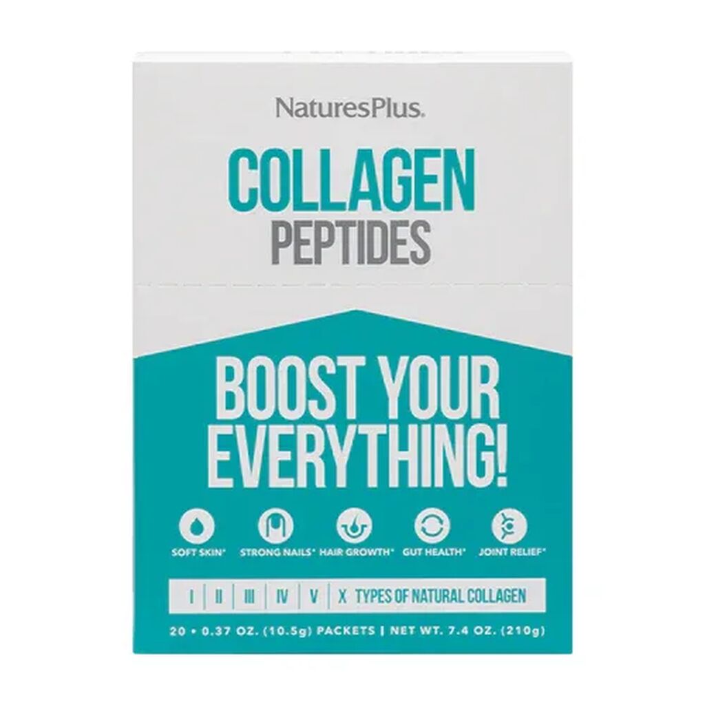 Natures plus collagen peptides packets