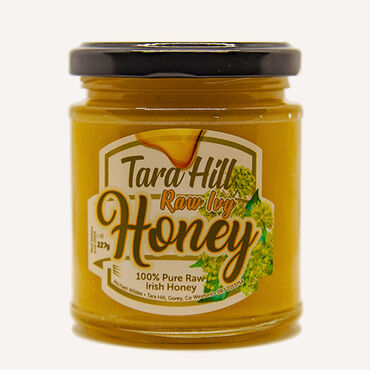 Tara Hill Raw Ivy Honey 100% pure raw Irish honey from Ivy flowers.