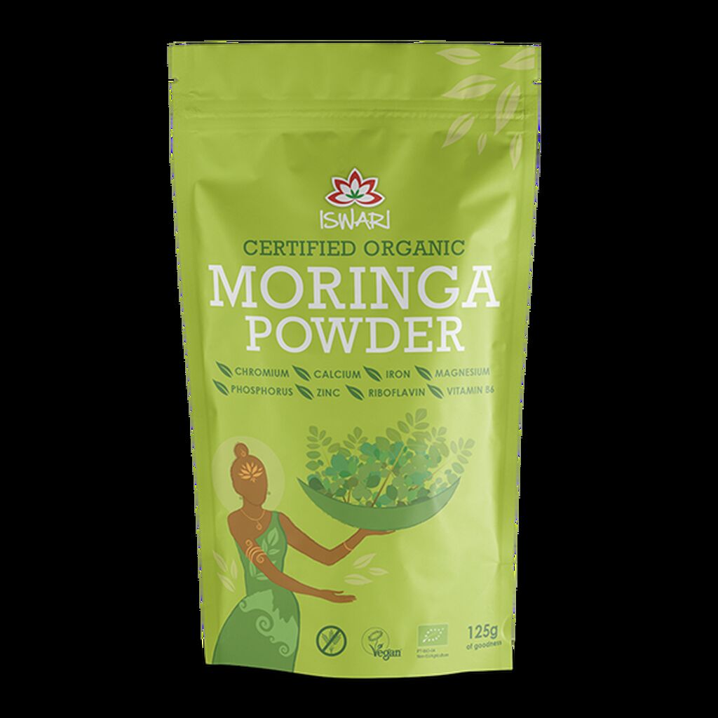 Ztj4gx UK moringa powder 125g front