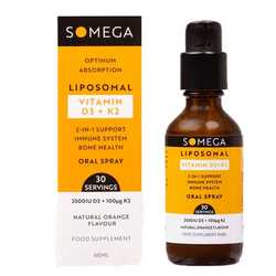 Somega liquid vitamin d3 k2 spray