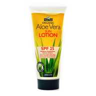 Aloe Pura Organic Sun Lotion SPF 25 with FREE After Sun Lotion