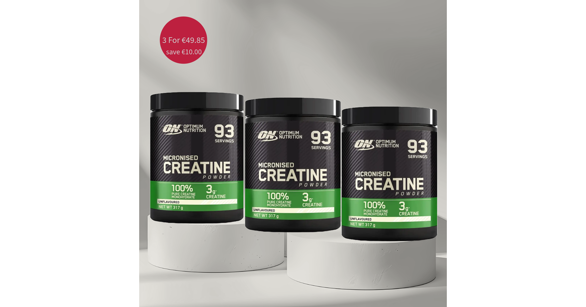 Optimum Nutrition Micronised Creatine Powder | Buy Online in Ireland |  Natural Health Store