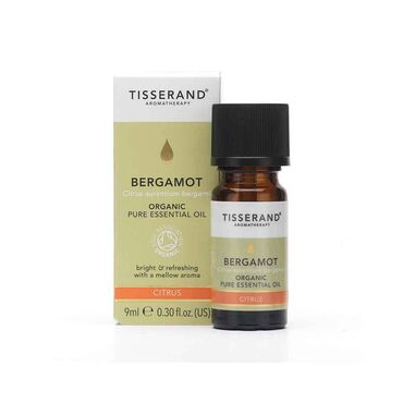 Tisserand Bergamot Essential Oil 100% Citrus aurantium bergamia (bergamot) peel oil. Ways to useAdd 4–6 drops to a diffuser for a fresh, uplifting citrus aroma.Blend 1–2 drops per 10ml carrier oil for pulse points or massage.Mix a few drops with water in a spray bottle to refresh rooms and linens.Add 3–5 drops to unscented shower gel or a bath base for a zesty shower or bath.Combine with lavender in the evening for a soft, rounded citrus floral blend Always dilute before skin use. For external use only. Some citrus oils may increase sun sensitivity. Follow the product label guidance and avoid direct sun on applied areas. Keep away from children and pets. 