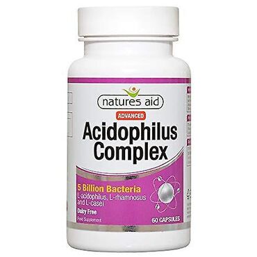 Natures Aid Acidophilus Extra Fill Microcrystalline Cellulose, Capsule Shell (Cellulose), Bacterial Culture Prep. (Lactobacillus acidophilus, Lacticaseibacillus rhamnosus, Lacticaseibacillus casei), Anticaking Agents (Silicon Dioxide, Vegetable Source Magnesium Stearate). Take 1 capsule 2-4 times daily.