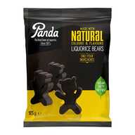 Panda Soft Liqorice Bears