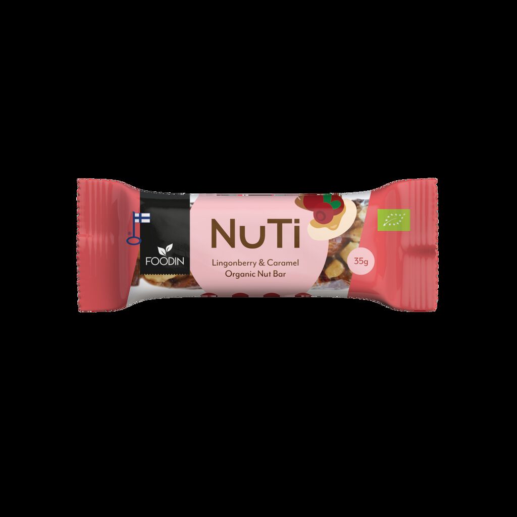 Nuti Bar Lingonberry Caramel