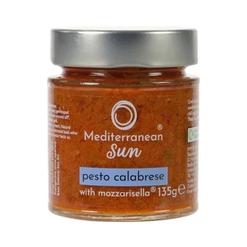 Mediterranean sun pesto calabrese 135g