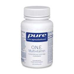 Pure encapsulations o n e multivitamin 30 no iron