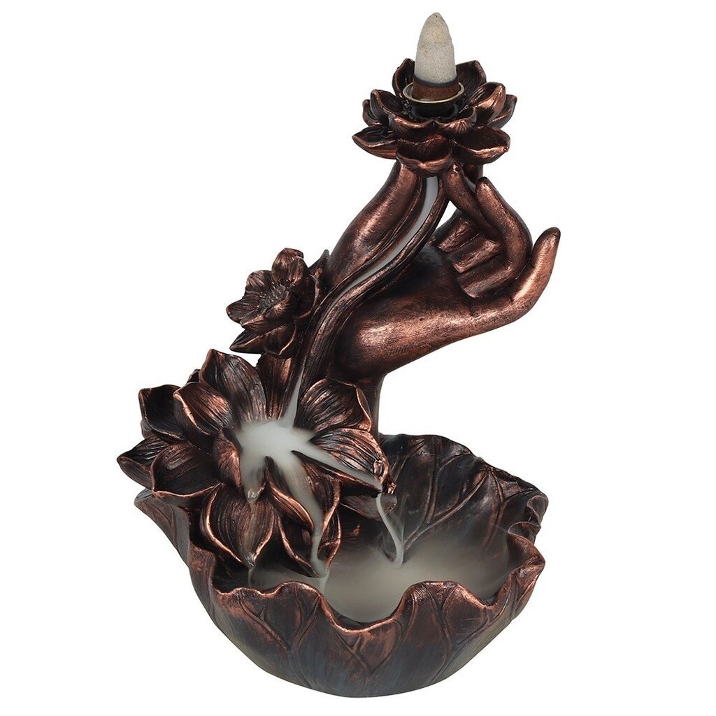 Bronze bf lotus burner