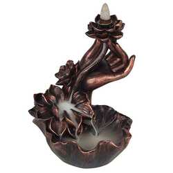 Bronze bf lotus burner