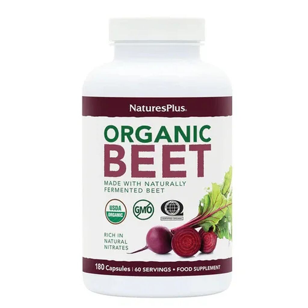 Natures plus organic beetroot capsules