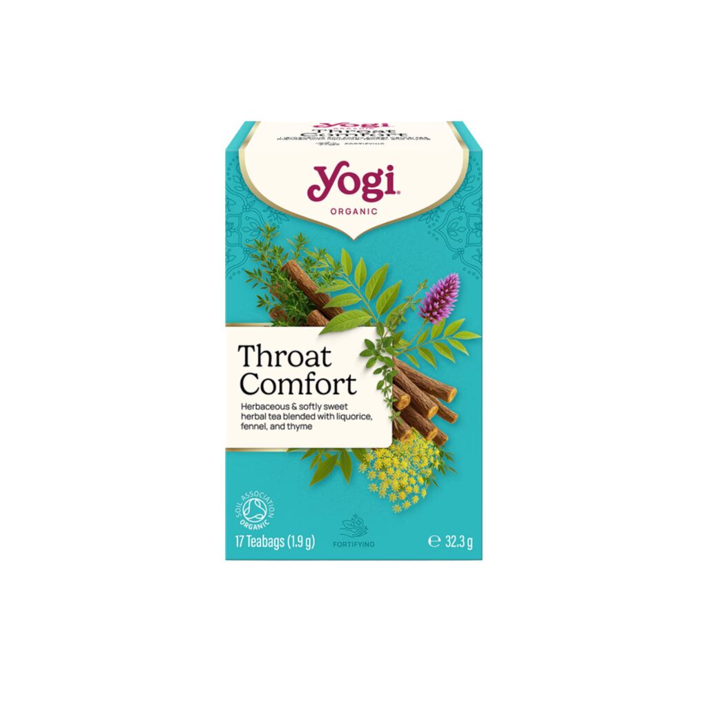 Yogi throat comfort