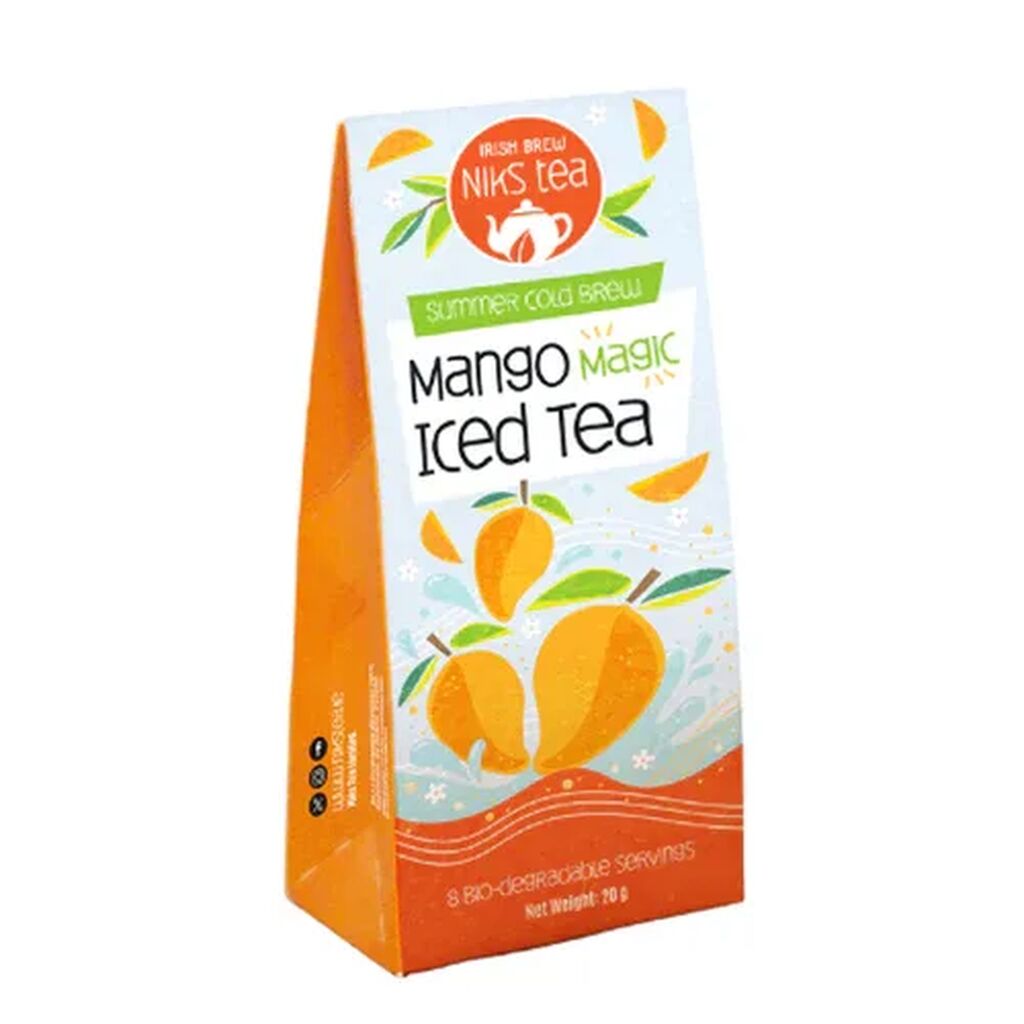 Niks tea mango magic iced tea