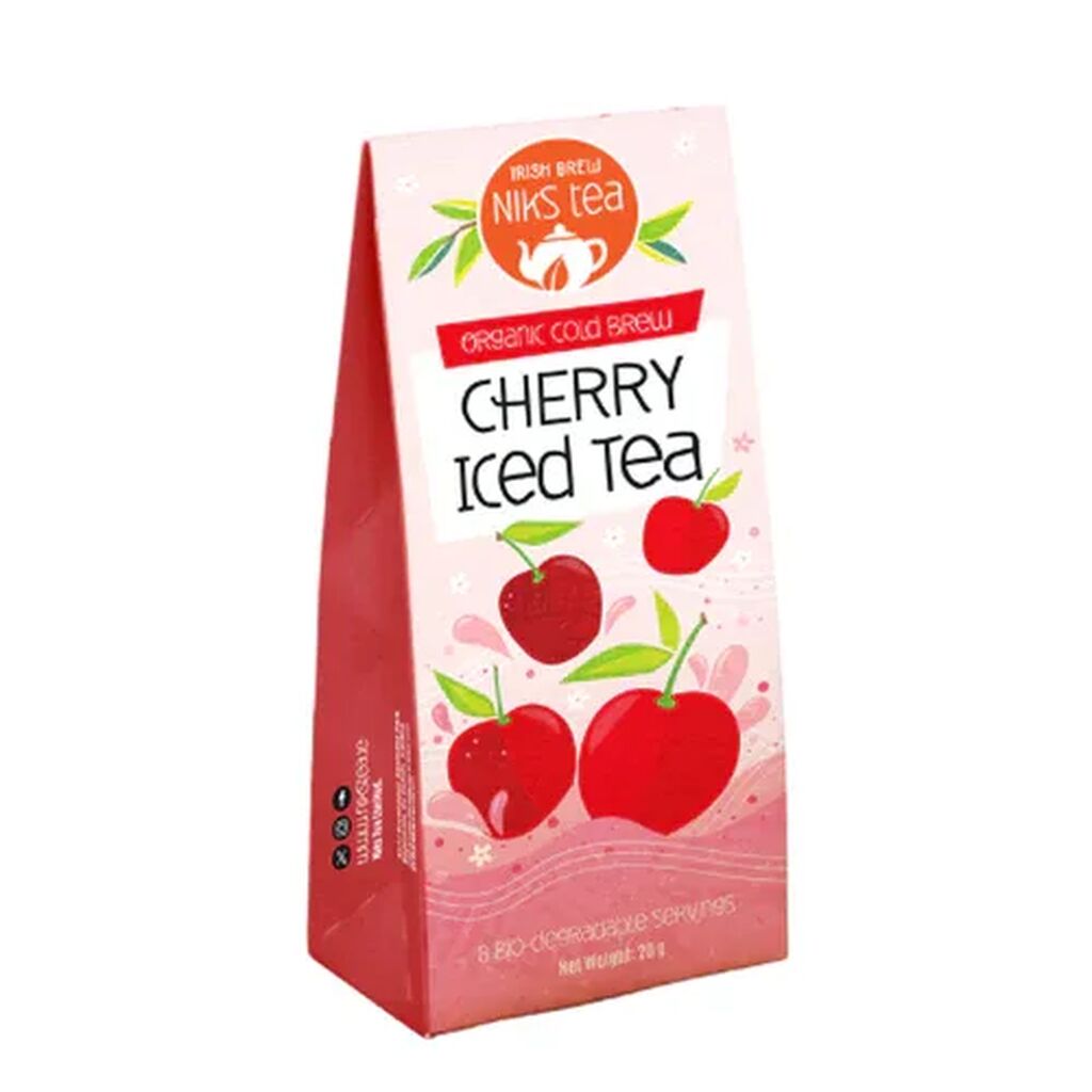 Niks tea organic cherry iced tea