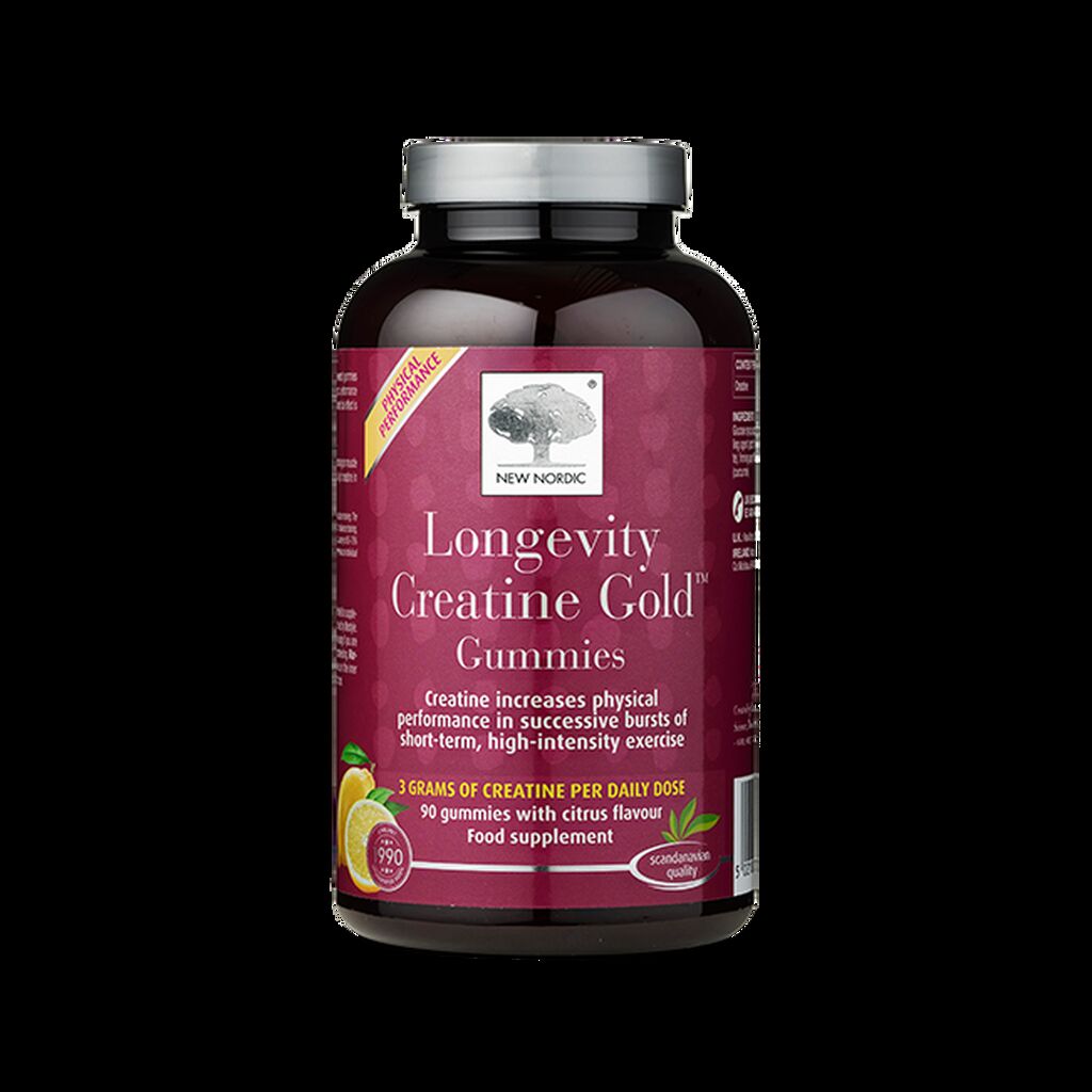 Longevity Creatine Gold Gummies