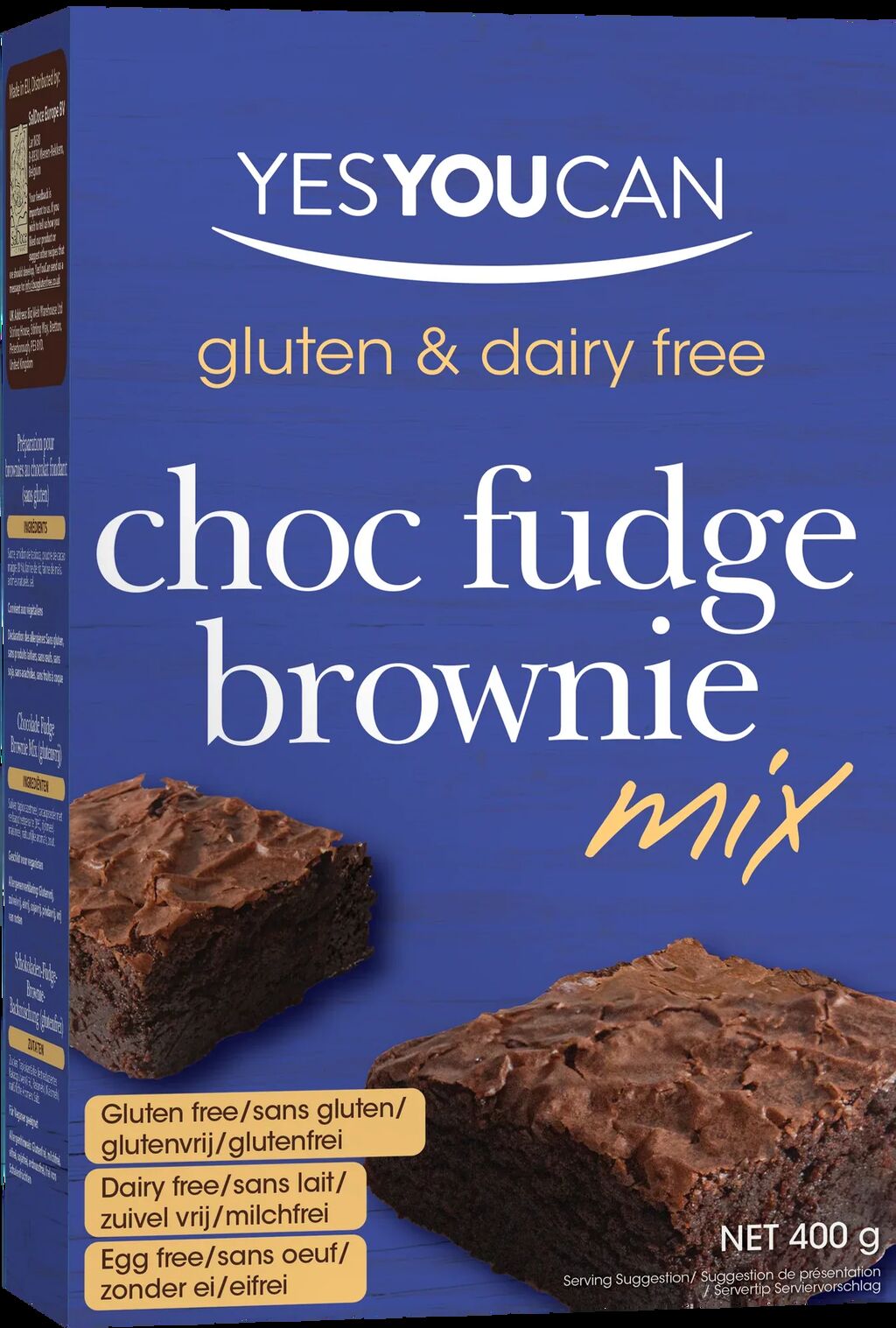 Choc fudge brownie angle