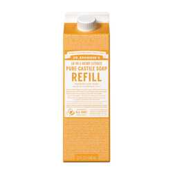 Dr Bronners Pure Castile Liquid Soap Refil