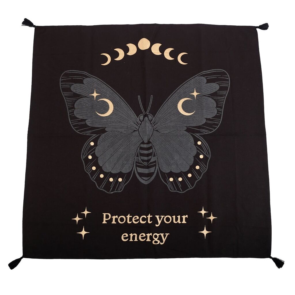 Moth altar cloth