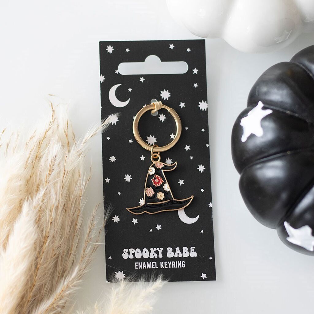 WITCHES HAT KEYRING