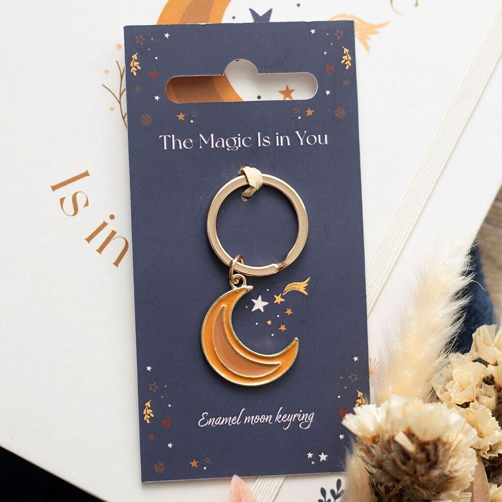 Moon keyring