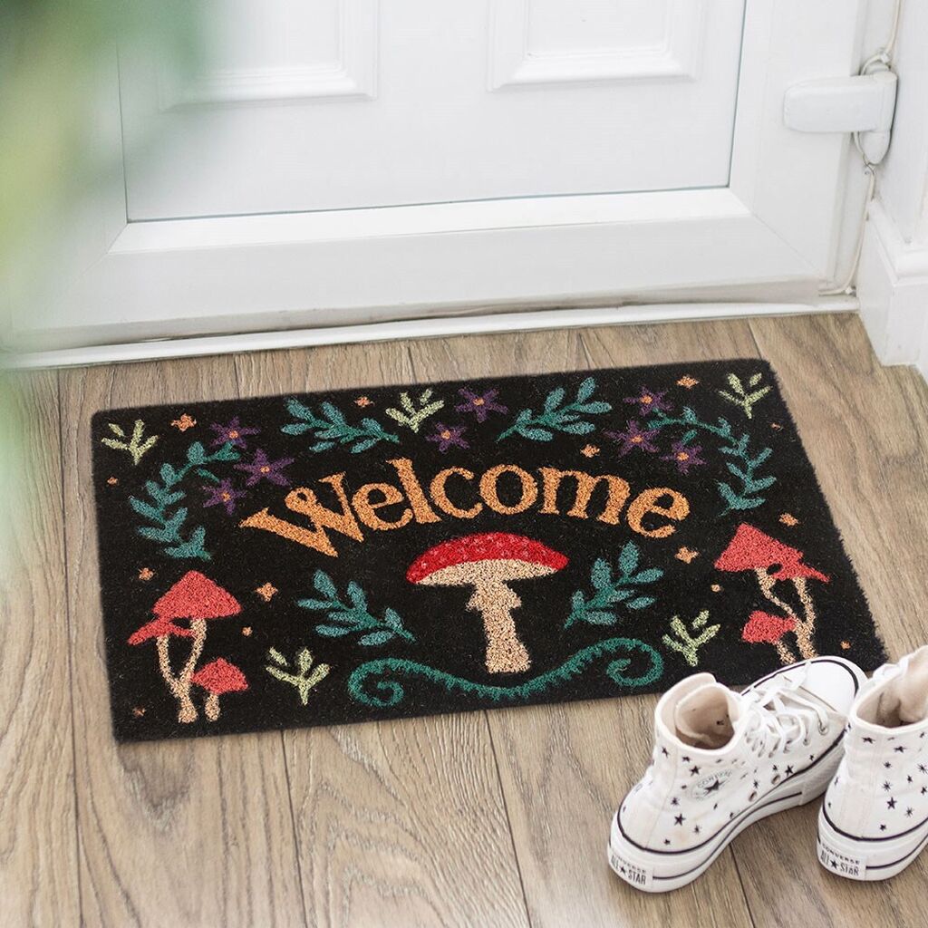 Welcome mat black
