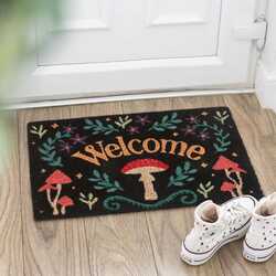 Welcome mat black