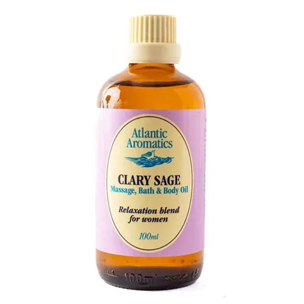 Atlantic aromatics clary sage massage oil