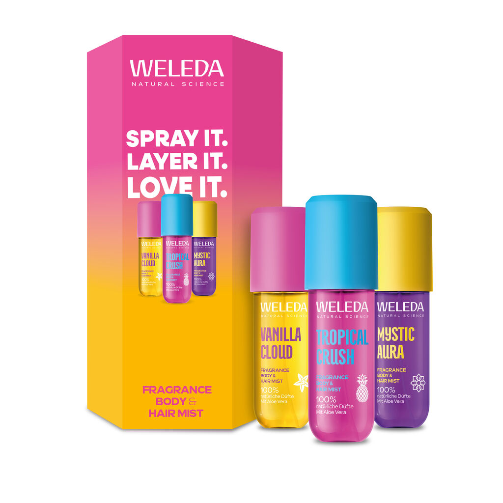 WL Body Hair Mist Trio Products