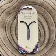 Nature's Gift Pendant Necklace Amethyst