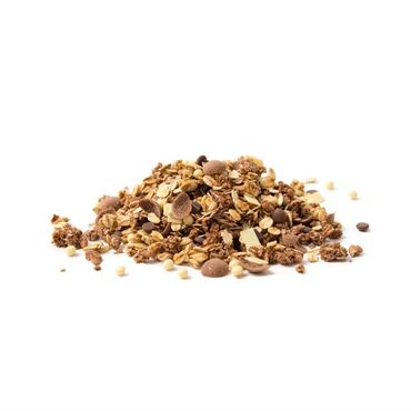 True Natural Goodness Hi-Fibre Cereal Toasted malted wheat flakes, malt extract, oat flakes, barley malt extract, sunflower oil, raisins,vegetable oil, apple juice concentrate, vanilla flavouring, and other natural flavourings. roast hazelnuts, coconut, sunflower seeds, chopped dates. Ways to Use:Serve with milk or a dairy-free alternative for a fibre-rich breakfast.Sprinkle over yoghurt or smoothie bowls for extra crunch.Mix with dried fruit and nuts for a homemade muesli or granola.Add to baking recipes like muffins and energy bars.Blend into smoothies for a natural fibre boost.A simple and nutritious way to start the day with a high-fibre boost.