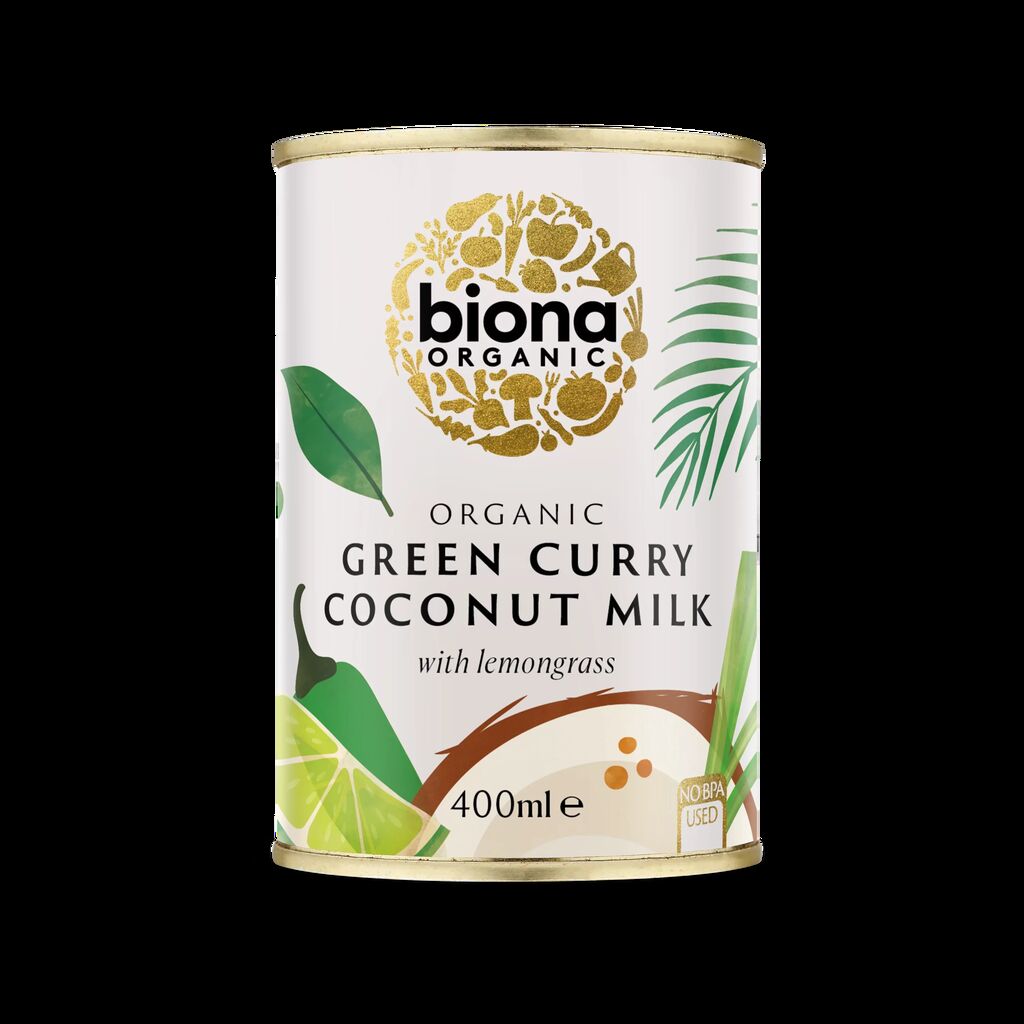 18847 BIONA Green Curry Coconut Milk400ml 001