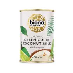 18847 BIONA Green Curry Coconut Milk400ml 001