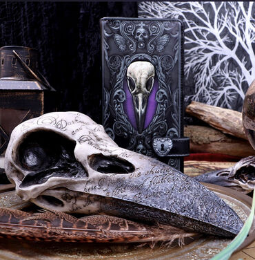 Figurine Edgar’s Raven Skull