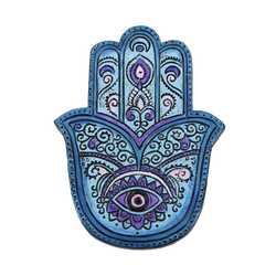 Hamsa evil eye incense burner
