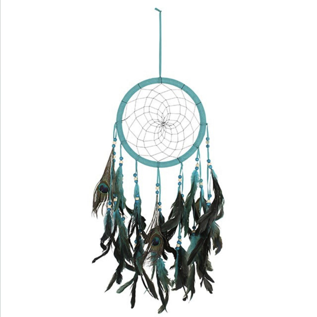 Peacock-dreamcatcher-turquoise
