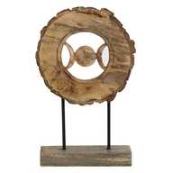 Ornament Wooden Triple Moon