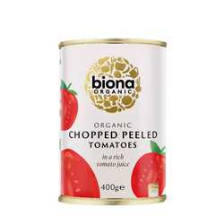 Biona chopped tomatoes