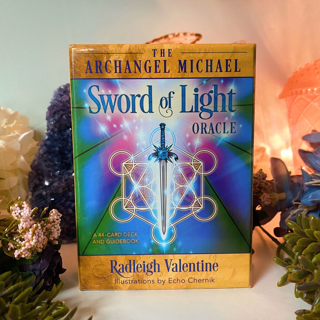 Archangel-Michael-sword-of-light-oracle-cards