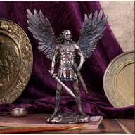 Figurine Archangel Michael Bronze Finish