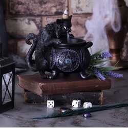Cat-incense-wicca-Backflow-burner
