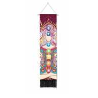 Wall Hanging Long Chakra Meditation