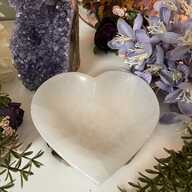 Crystal Selenite Heart Charging Bowl