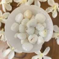 Crystal Tumble Stone Scolecite