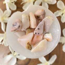 Pink-opal-crystal-tumble-stone
