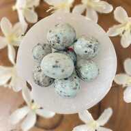 Crystal Tumble Stone Kiwi Jasper