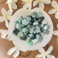 Crystal Tumble Stone Emerald