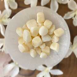 Orange-calcite-tumble-stone