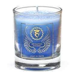 Archangel-Michael-throat-chakra-candle