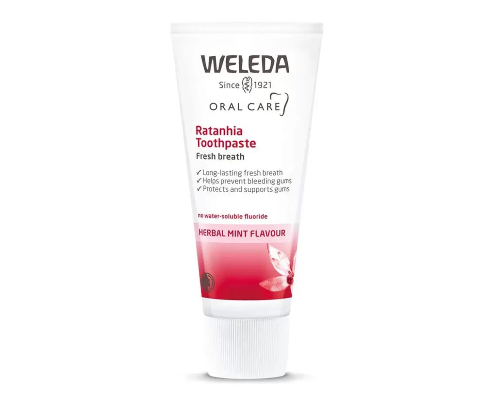 Weleda ratanhia toothpaste