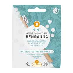 Ben and Anna Mint Flouride Toothpaste Tablets